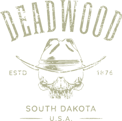 D.E.A.D.W.O.O.D. South Dakota Usa Distressed Design Souvenir Beanie