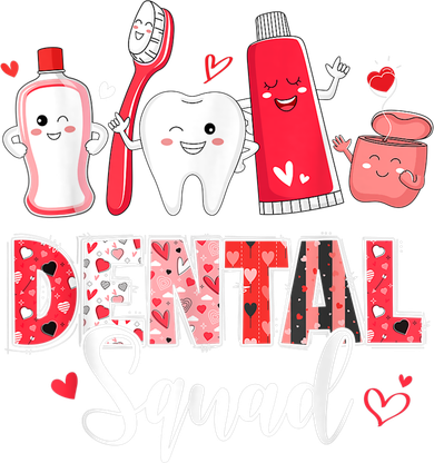 Dental Squad Dental Gift Assistant Dentist Happy Valentine's Day Gift Hat