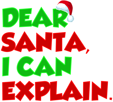 Christmas Dear Santa I Can Explain Kids T-Shirt