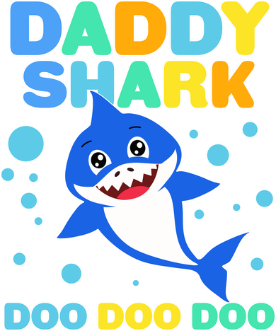 Scary Daddy Shark Doo Doo Doo Halloween Backpack