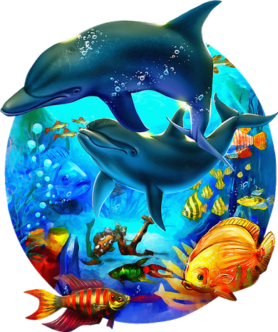 Dolphin Sea Life Save The Ocean Marine Biology Aquarium Hat