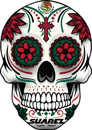 Daniel SuáRez Skull 99 Baby Bodysuit