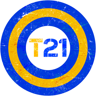 Captain T21 Shield - Down Syndrome Awareness Button