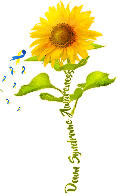 Down Syndrome Awareness Sunflower Women's T-Shirt