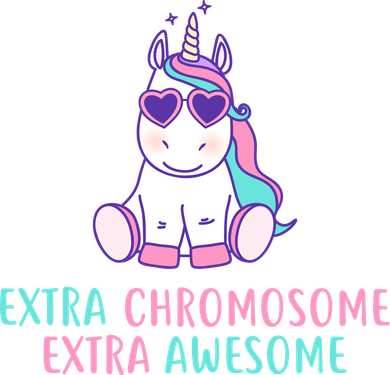 Extra Chromosome Awesome Down Syndrome Women's Long Sleeve Shirt