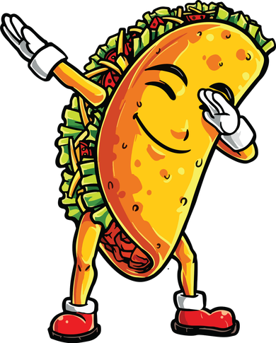 Dabbing Taco Cinco De Mayo Funny Mexican Dab Santa Hat