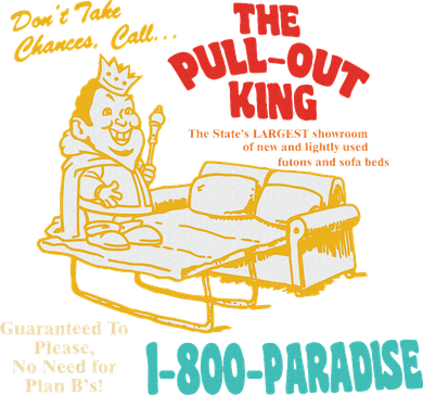 Don’T Take Chance Call…The Pull Out King Funny Quote Magnet