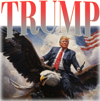 Donald Trump Eagle Usa Maga Women's Long Sleeve Shirt