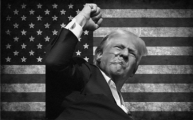 Donald Trump Fight For Freedom Doggie Tank