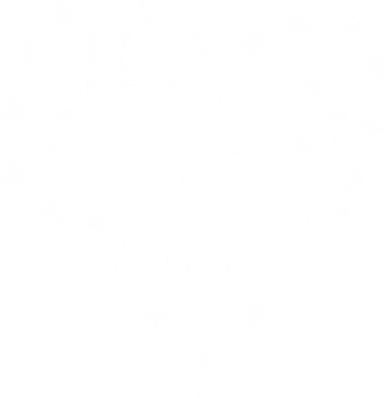Dyke The Halls Lgbt Ugly Christmas Sweater Gift Holidays Kids Hoodie