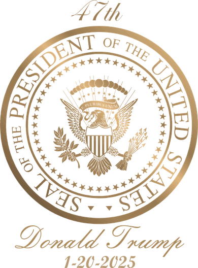 Donald Trump Official Gold Seal 47th President Doggie Tank