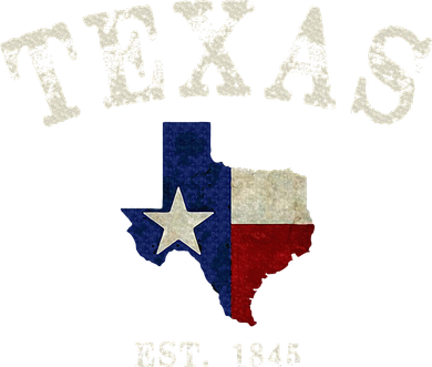 Distressed Texas State Flag Map Doggie Tank