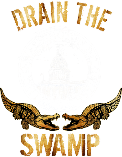Drain The Swamp Washington DC Alligator Logo Trump Women's Tank Top