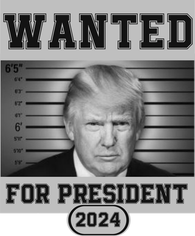 Donald Trump Wanted For President 2024 President Trump Mugshot Women's Tank Top
