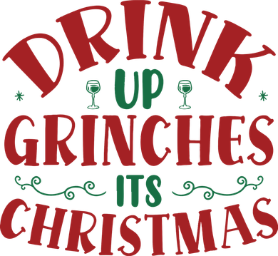Drink Up Grinches Its Christmas Doggie Tank