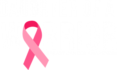 Daughter Of A Warrior Breast Cancer Awareness Women's T-Shirt