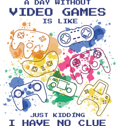 Day Without Video Games No Clue Women's Sweatshirt