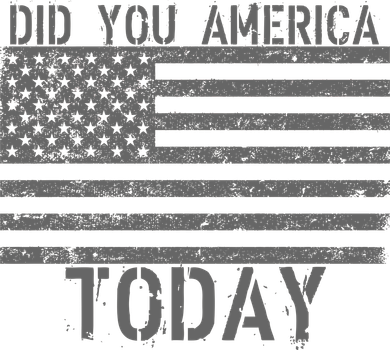 Did You America Today Distressed USA Flag Kids T-Shirt