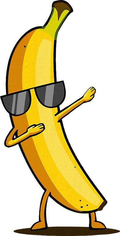 Dabbing Yellow Banana Dab Funny Dancing Fruit Visor