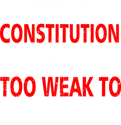 Defend Your Constitution Coffee Mug