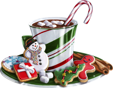 Christmas Hot Chocolate Kids Long Sleeve Shirt