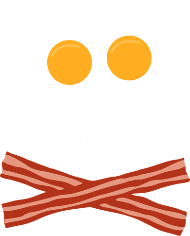 Eggs And Bacon Skull Polo