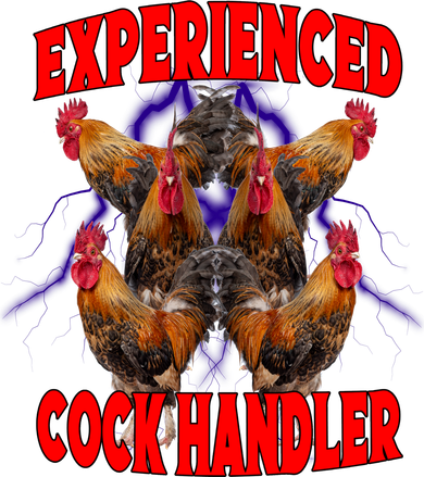 Experienced Cock Handler Fighter Funny Button