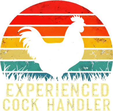 Experienced Cock Handler Funny Inappropriate Vintage Retro Kids Sweatshirt