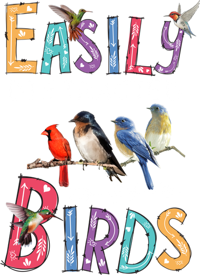 Easily Distracted By Birds Gift Funny Bird Gift Tumbler