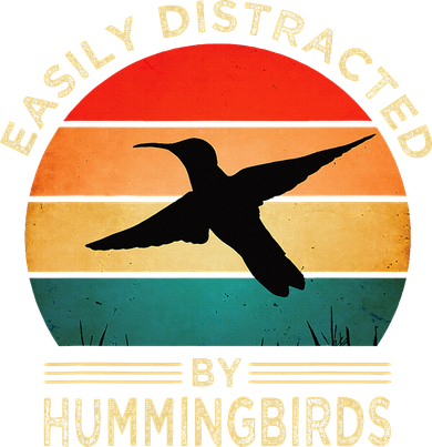 Easily Distracted By Hummingbirds Backpack