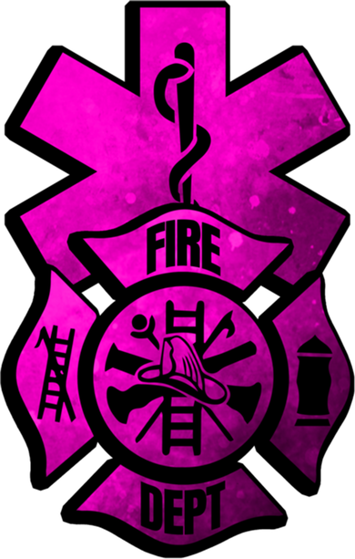 Emt Ems Fire Rescue Pink Usa Firefighter American Paramedic Gift Ornament