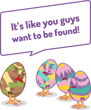 Easter Egg Hunt Funny Camo Eggs Want To Be Found Women's Tank Top