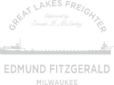 Edmund Fitzgerald Crew 11oz C Handle Ceramic Mug