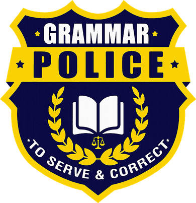 English Grammar Police Beanie