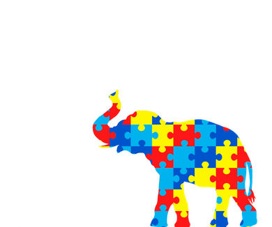 Elephant Puzzle Autism Parents Kids Sweatshirt