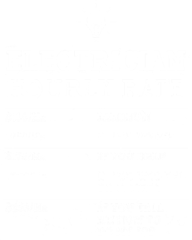 Funny Electrician Hourly Rate List Magnet