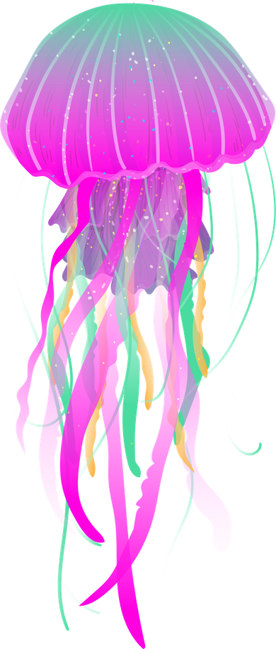 Electric Jellyfish Women's T-Shirt
