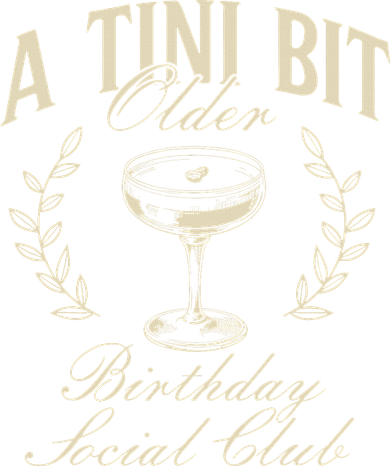 Espresso Martini Birthday A Tini Bit Older A Tiny Bit Older Kids T-Shirt