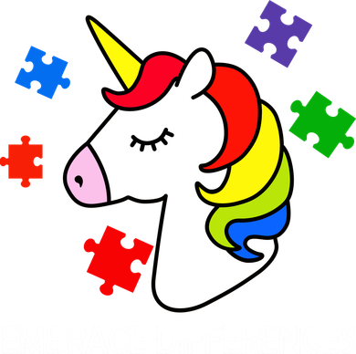 Unicorn Embrace The Differences Autism Women's T-Shirt