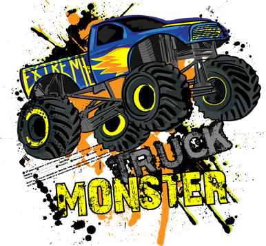 Extreme Monster Truck Beanie