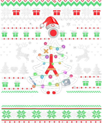 Er Nurse Christmas Crew Emergency Room Icu Nursing Squad Gift Women's Sweatshirt