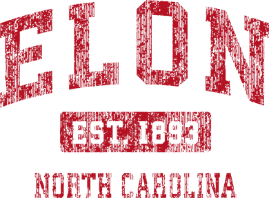Elon North Carolina Nc Vintage Sports Design Visor