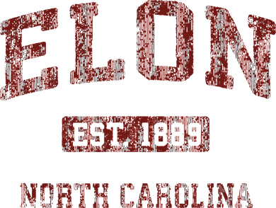 Elon North Carolina Nc Vintage Athletic Sports Kids Hoodie