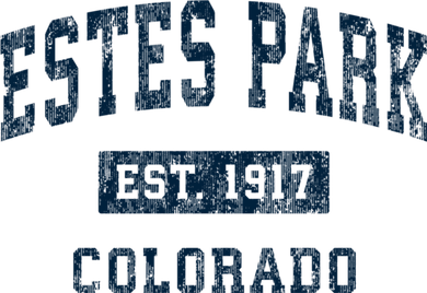 Estes Park Colorado Co Vintage Sports Kids T-Shirt