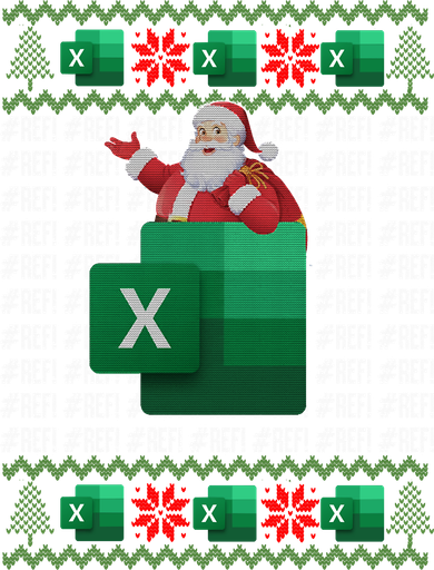 Excel REF Error Spreadsheet,CPA Accountant Christmas Sweater Coffee Mug