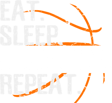 Eat Sleep Basketball Repeat Funny Gift For Basketball Lover Gift Women's T-Shirt