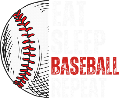 Eat Sleep Baseball Repeat Funny Baseball Players Kids Hoodie