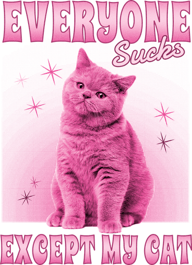 Everyone Sucks Except My Cat Doddie Hoodie