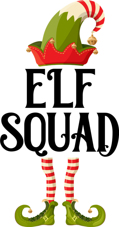 Elf Squad Festive Christmas Holiday Backpack