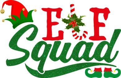 Elf Squad Festive Cute Christmas Backpack